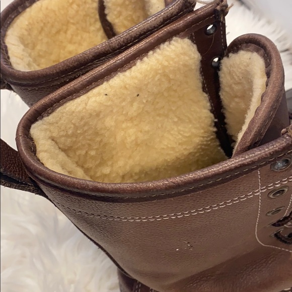 Men’s LL Bean Sherpa Lined Bean Boots Size 8 main image 7